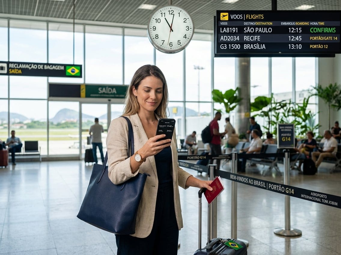 Undgå tidsforvirring på en spontan rejse til Brasilien